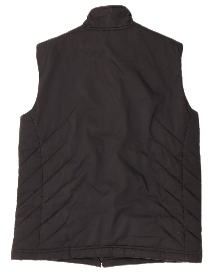Adidas Gilet rembourré pour femme UK 12 Medium Noir Polyester