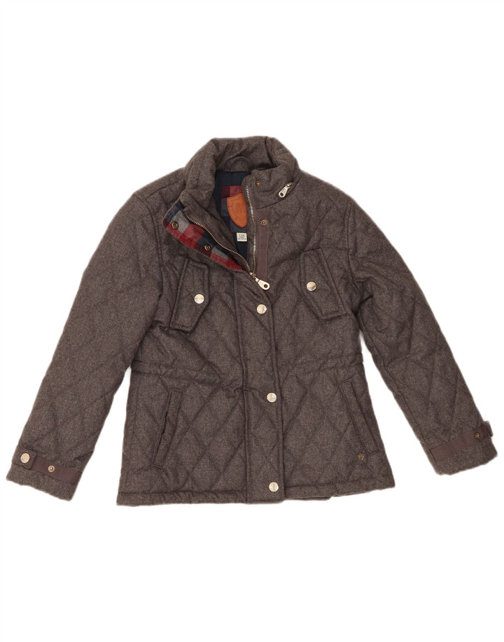 Massimo Dutti Veste matelassée fille 7-8 ans Gris Polyester