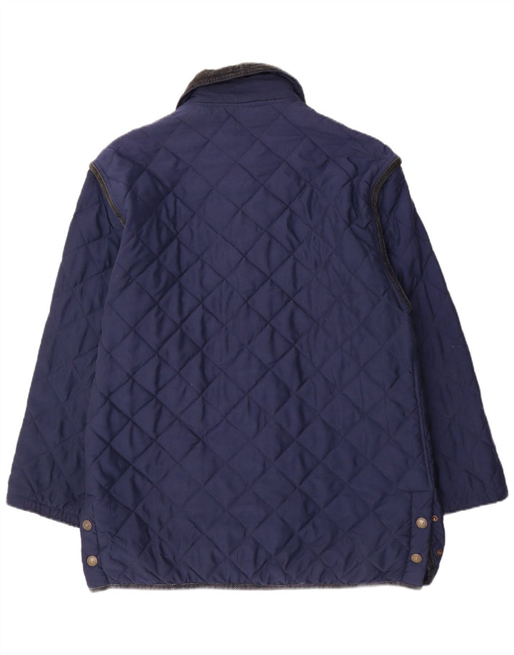 AUSTRALIAN L'ALPINA Veste matelassée homme IT 50 Large Bleu Marine Polyester