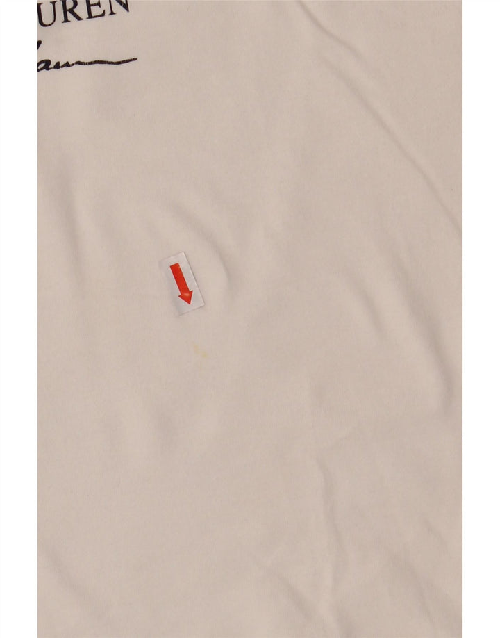 POLO RALPH LAUREN T-shirt slim fit pour homme en coton blanc moyen