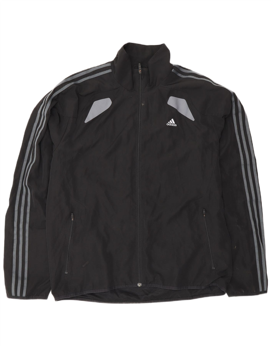 Adidas Hommes Climacool Survêtement Top Veste Large Noir Colorblock
