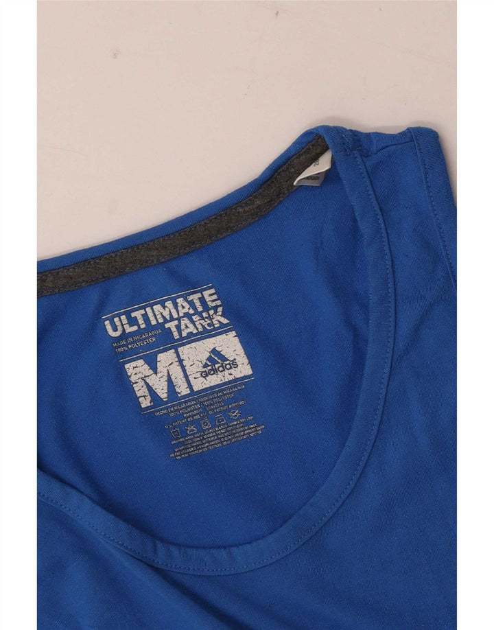 Adidas Débardeur Homme Bleu Moyen Polyester