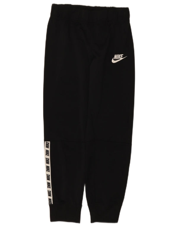 Nike Pantalon de survêtement graphique pour fille 10-11 ans Noir moyen