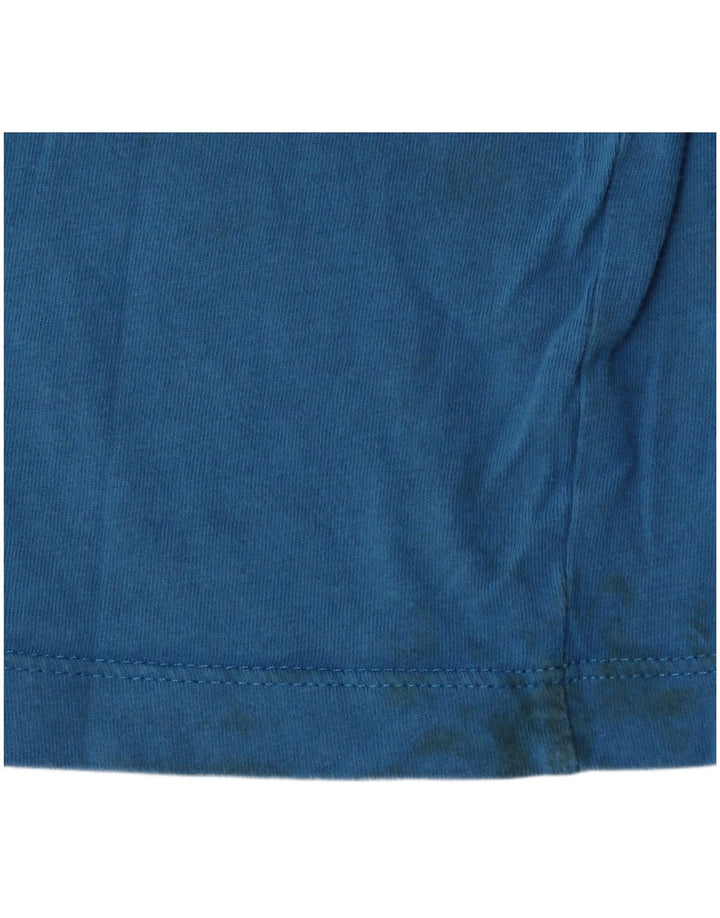 Jack & Jones T-Shirt Graphique Homme Grand Bleu Coton