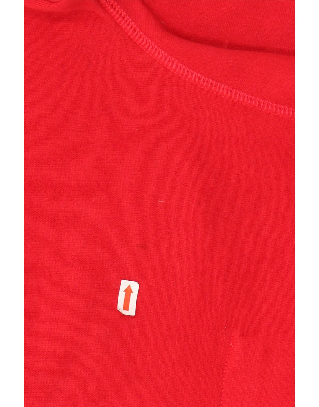 ABERCROMBIE & FITCH Pull à capuche zippé pour femme UK 16 Large Rouge