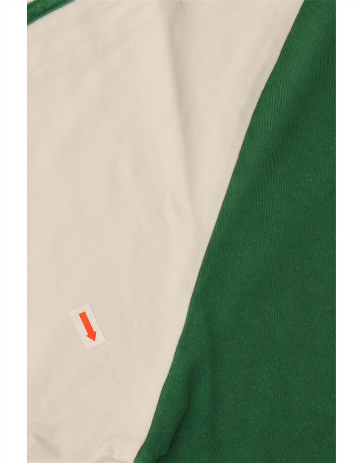 Adidas T-Shirt Homme Haut Petit Vert Colorblock Polyester