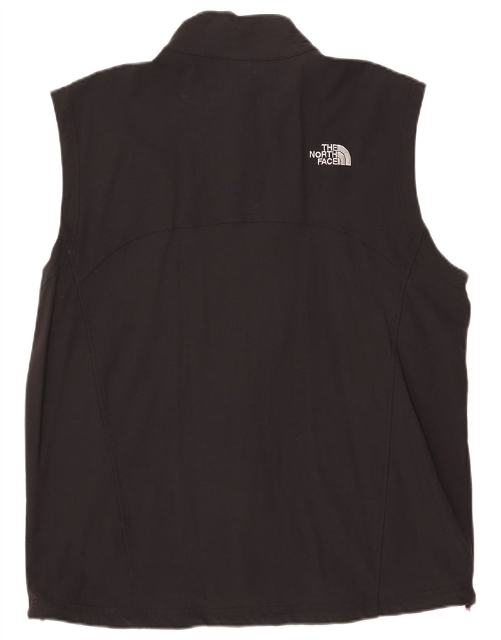 THE NORTH FACE Veste de survêtement sans manches pour homme XL en nylon noir