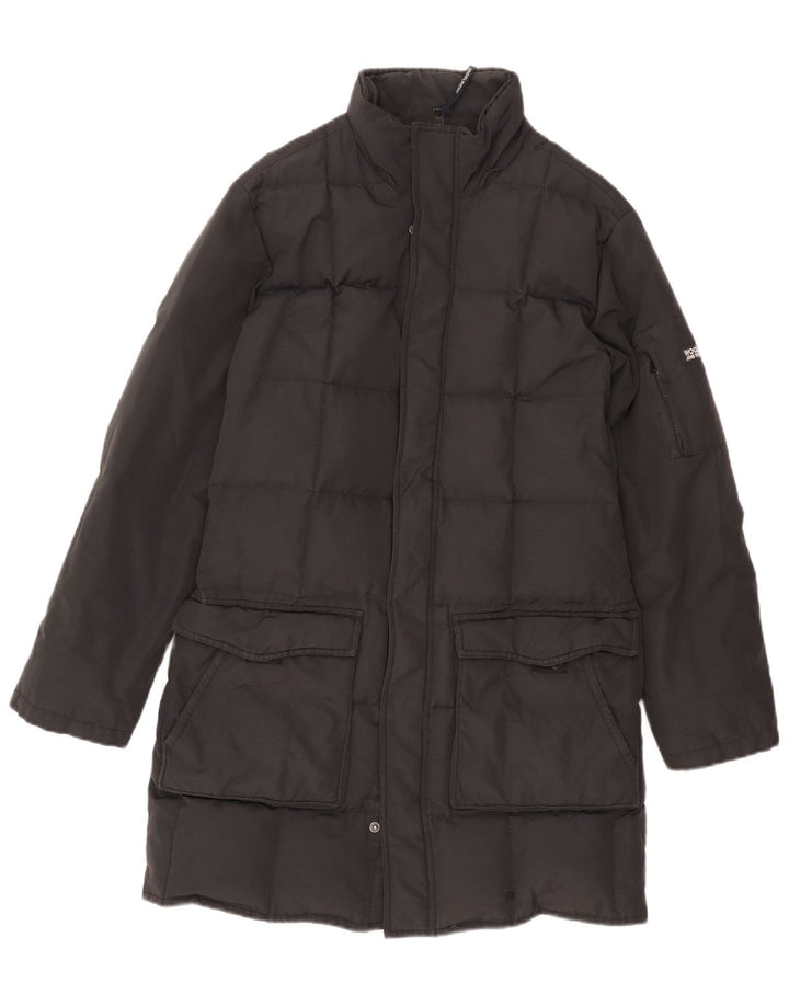 Woolrich Manteau rembourré pour homme UK 38 Medium Noir Nylon