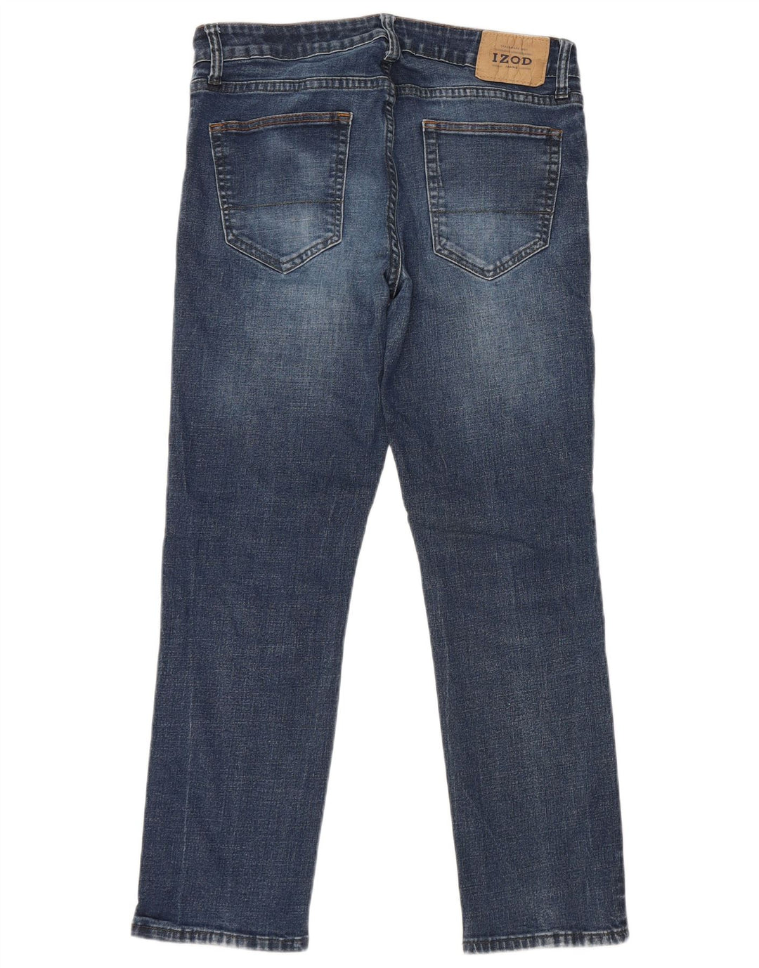 Izod Jean droit coupe confort homme W32 L29 bleu coton