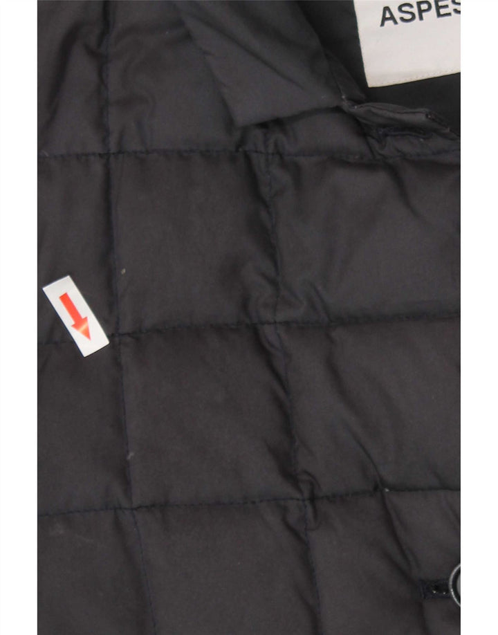 Aspesi Veste matelassée pour femme UK 18 XL Bleu marine