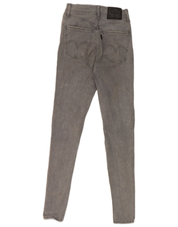 Levi's Jean Mile High Super Skinny Femme Gris Coton W26 L30