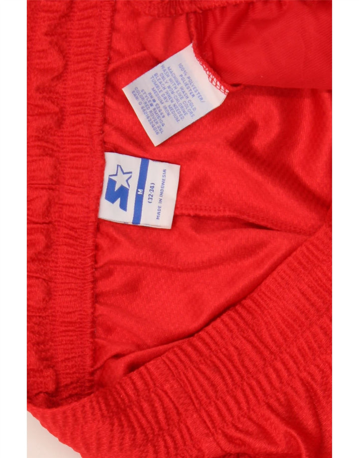 Short de sport Starter pour homme en polyester rouge moyen