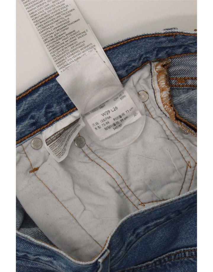 Levi's Jean Droit 501 Homme Bleu W29 L26 Coton