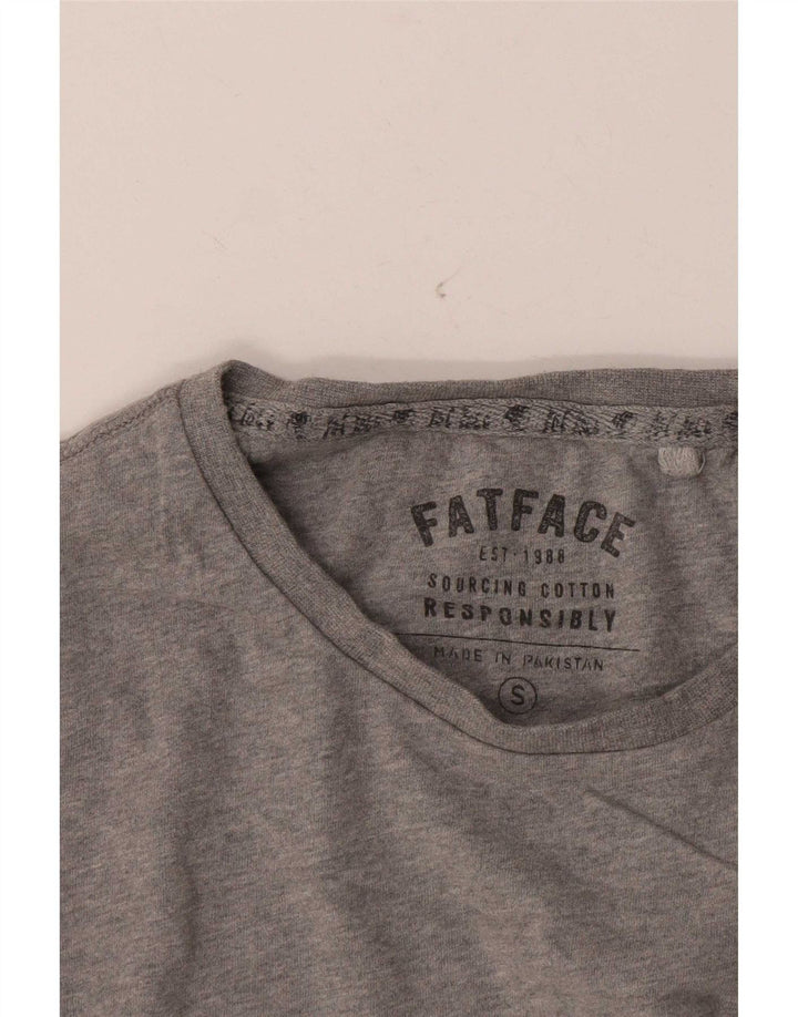 Fat Face Haut Homme Manches Longues Petit Gris Coton