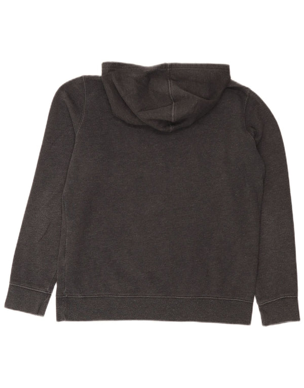 Gap Pull à capuche graphique pour femme UK 14 Gris moyen Coton