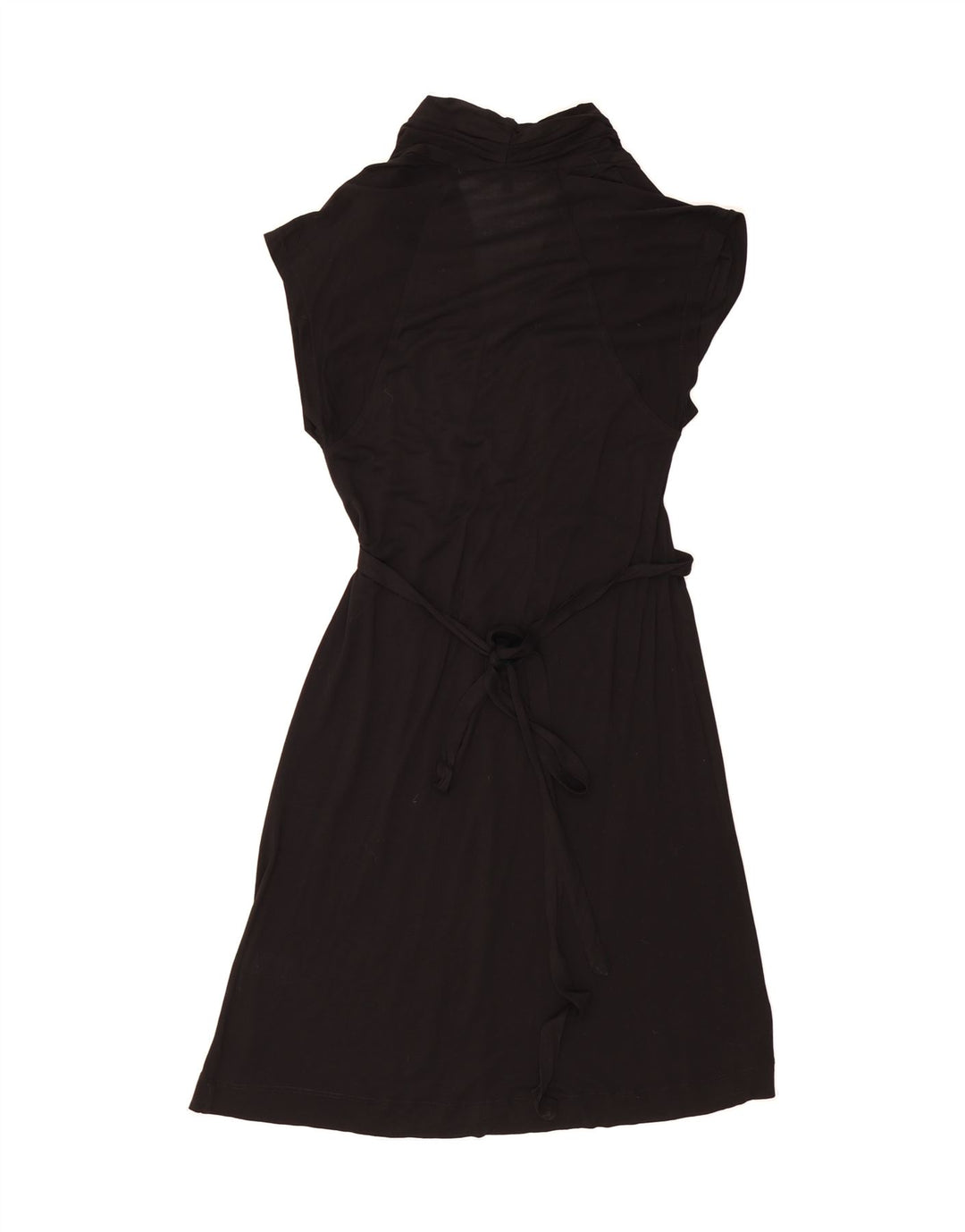 FRENCH CONNECTION Womens A-Line Dress UK 14 Large  Black Viscose Vintage French Connection and Second-Hand French Connection from Messina Hembry 