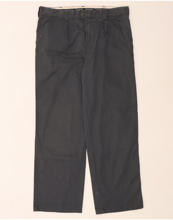 Dickies Pantalon Chino Droit Homme W38 L30 Gris Polyester