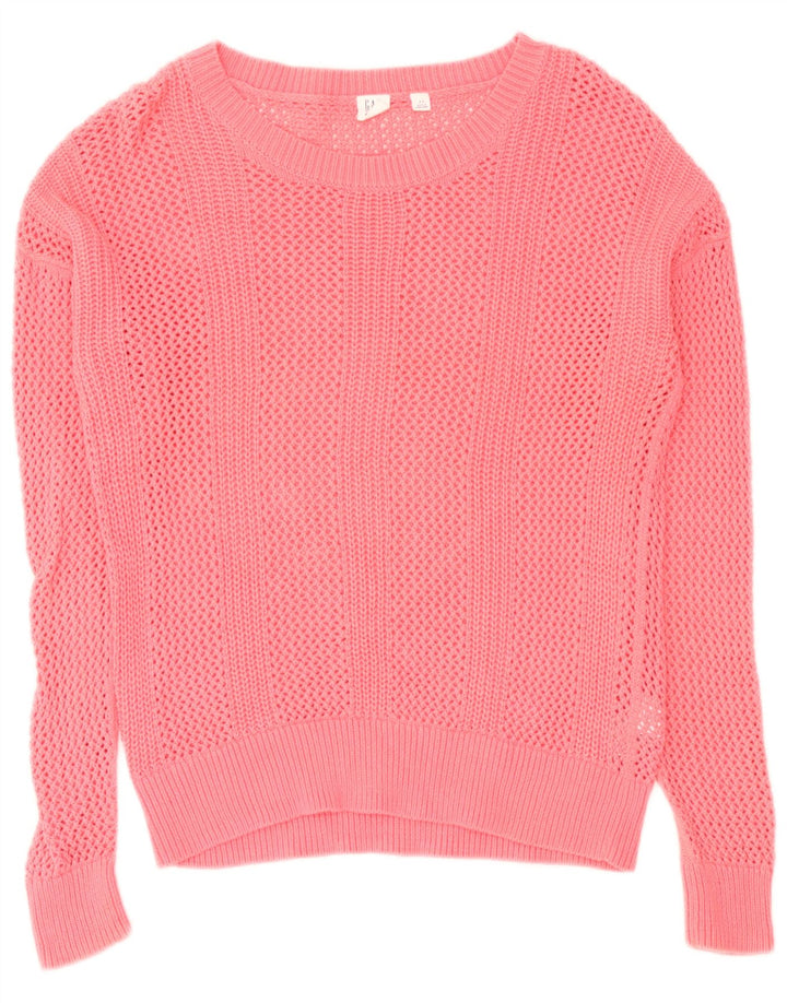 Gap Pull surdimensionné à col bateau pour femme UK 10 Petit Rose