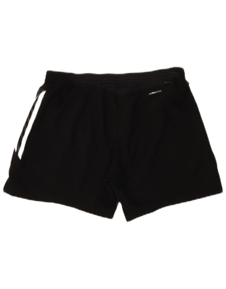 Adidas Femmes Climacool Sport Shorts UK 12 Moyen Noir Polyester