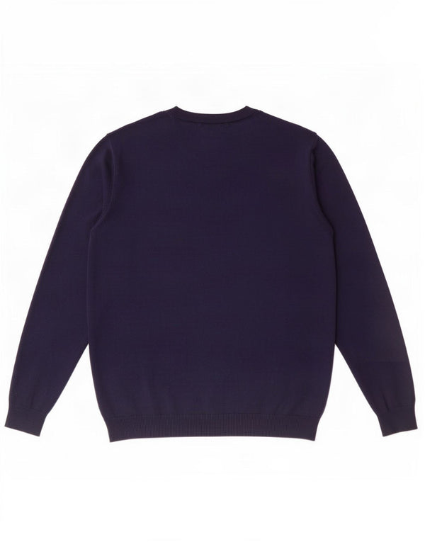 U.S. Polo Assn. Pull Col Rond Homme Bleu Marine Moyen