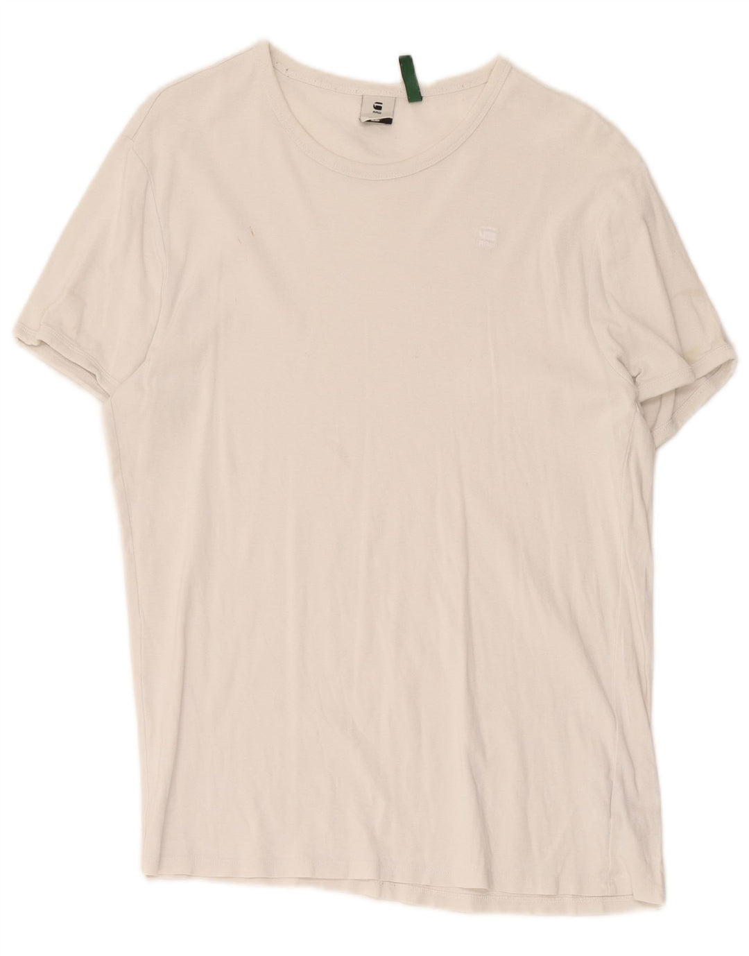 G-Star T-Shirt Homme Top 2XL Coton Blanc
