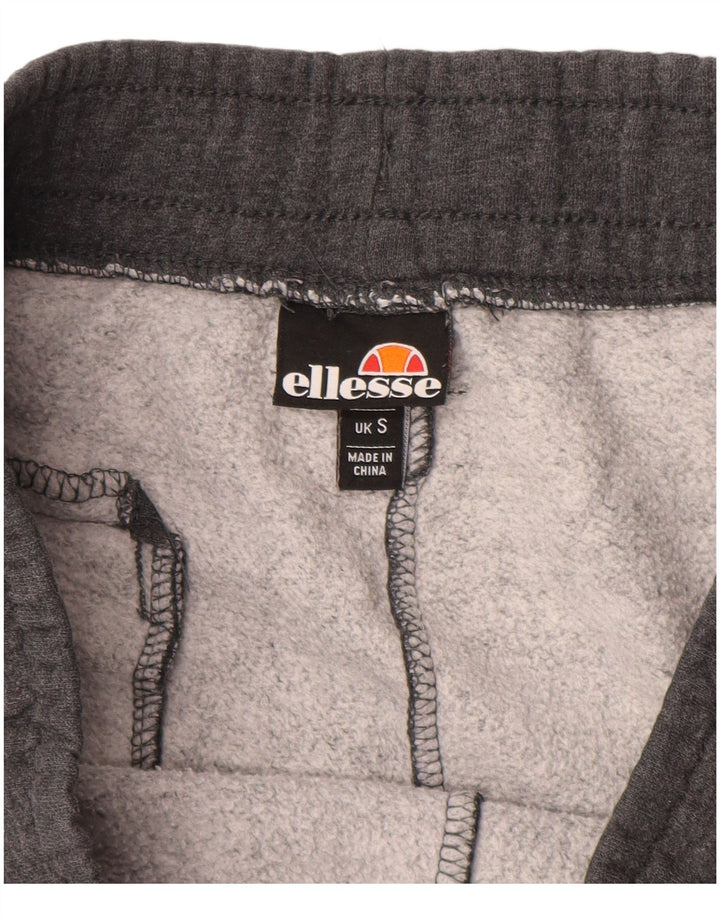 ELLESSE Short de Sport Graphique Homme Petit Gris Coton