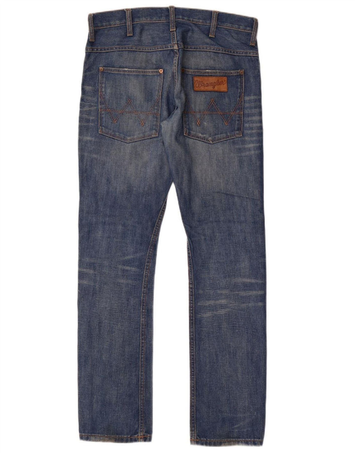 Wrangler Jean Slim Spencer Homme W32 L34 Bleu Coton