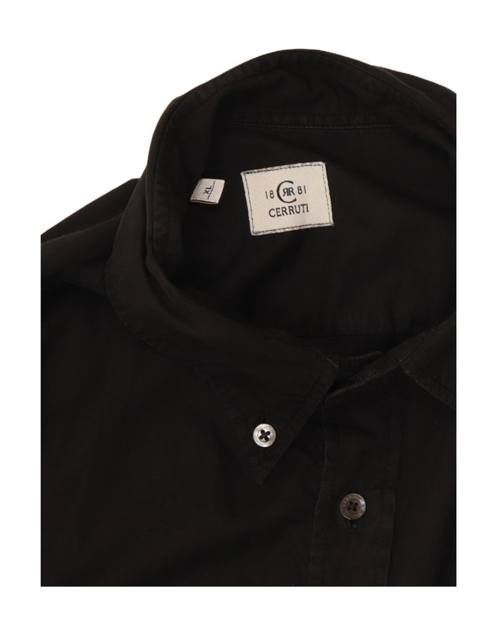 CERRUTI 1881 Chemise Graphique Homme XL Noir