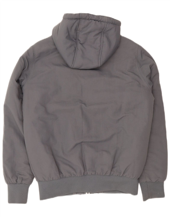 Champion Veste bomber à capuche pour homme UK 36 Petit Gris