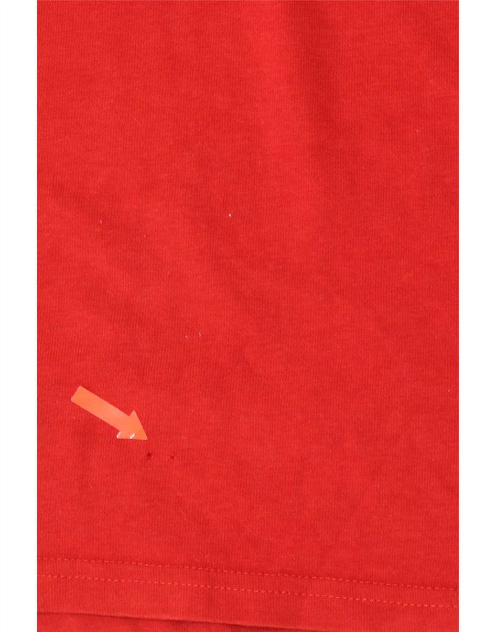 Superdry T-Shirt Graphique Homme Rouge Moyen Coton