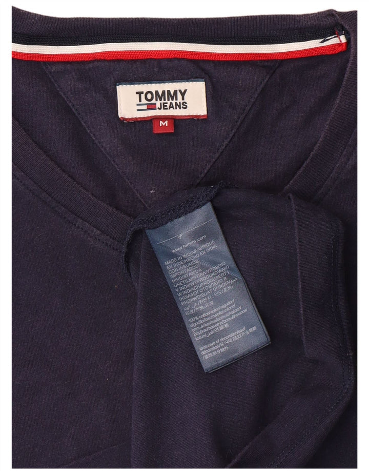 Tommy Hilfiger T-Shirt Femme Bleu Marine Moyen Coton