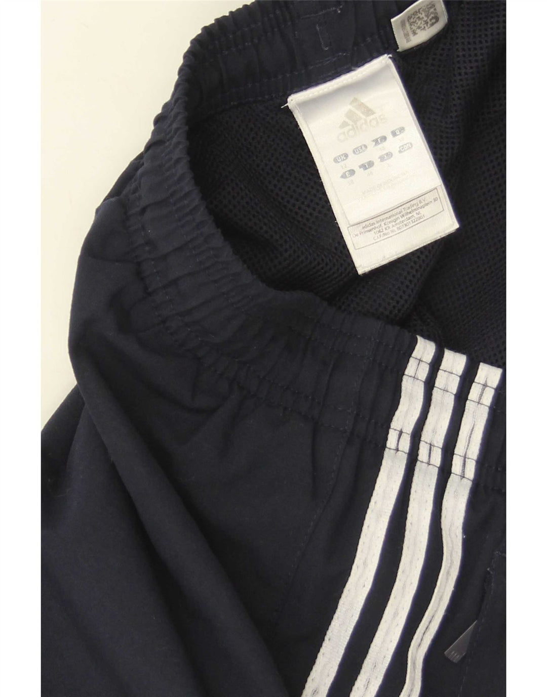 Adidas Pantalon de survêtement pour femme Joggers UK 12 Bleu marine moyen Polyester