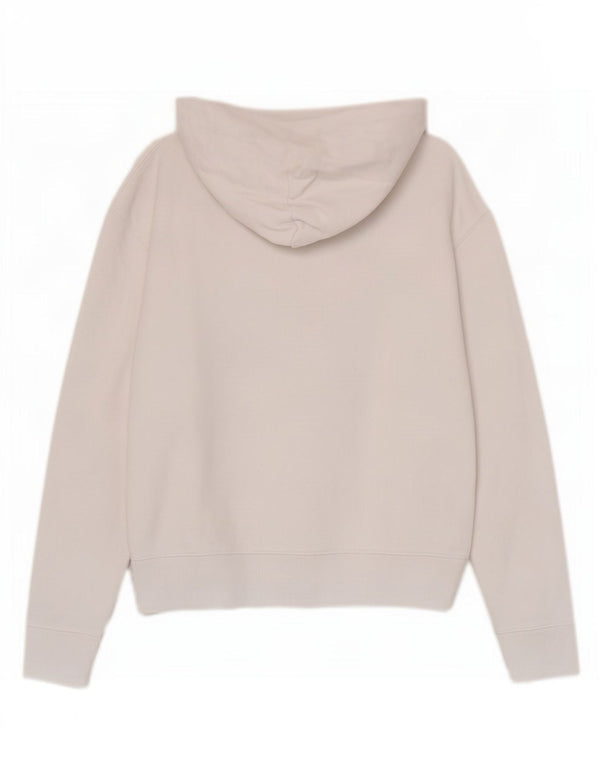 Tommy Hilfiger Pull à capuche surdimensionné pour femme UK 10 Petit Blanc