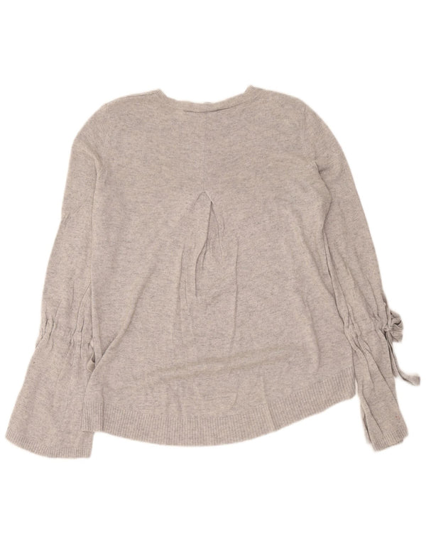 Marella Pull col bateau pour femme UK 16 Large Gris