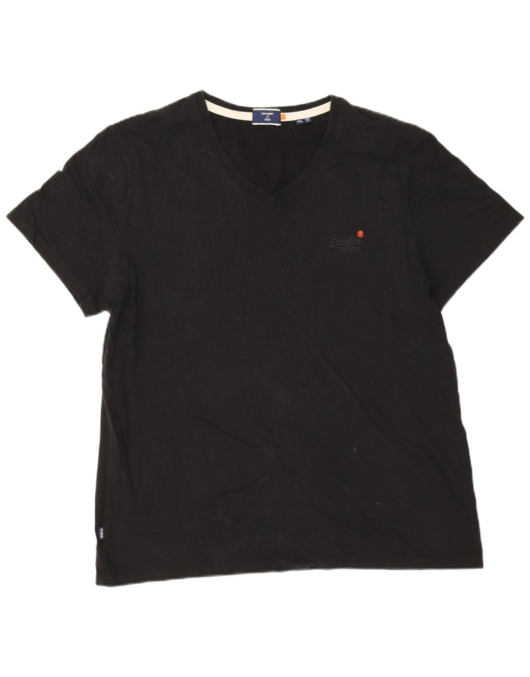 Superdry T-Shirt Homme Haut 3XL Noir