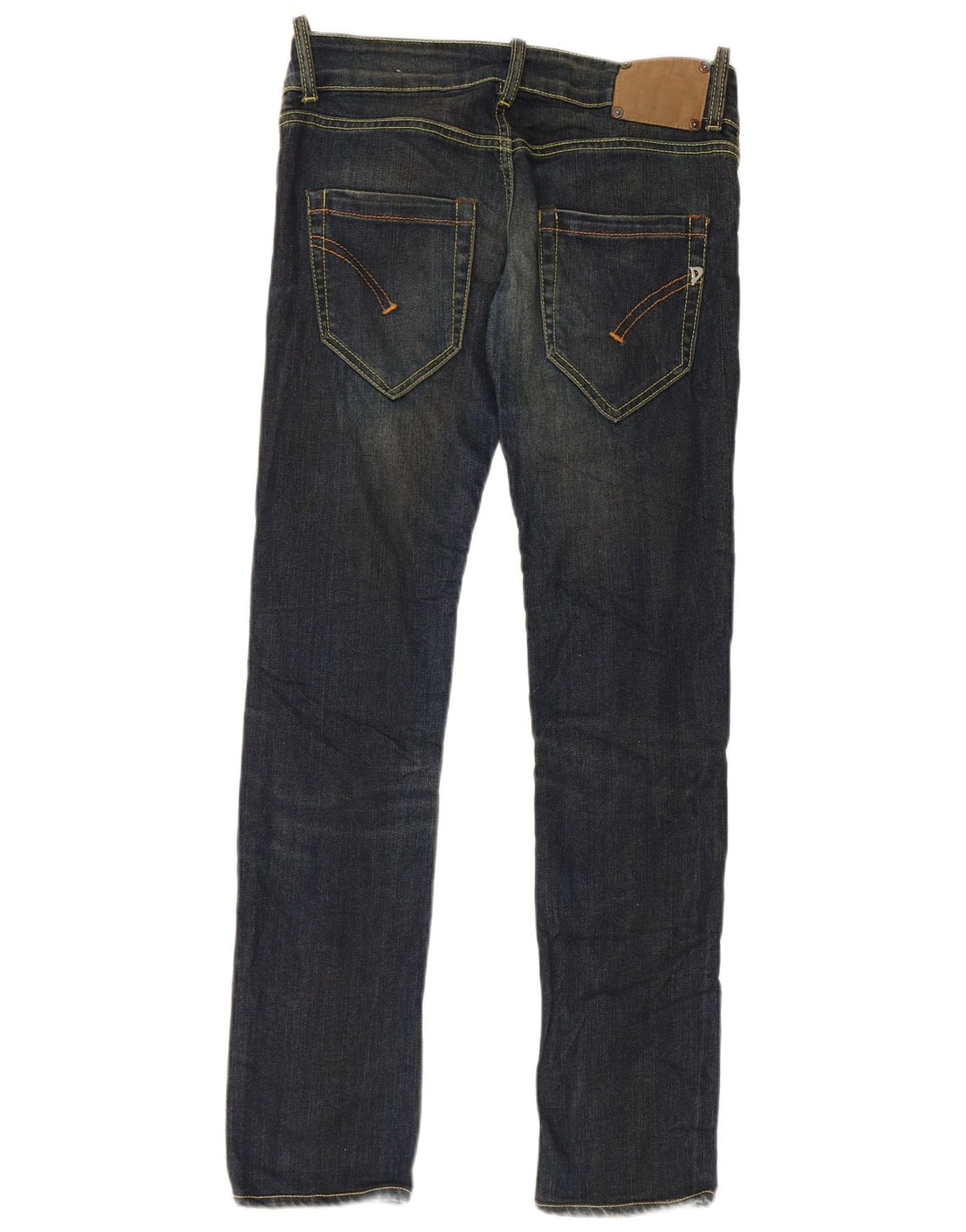 Dondup Jean Slim Femme W30 L30 Bleu Marine Coton