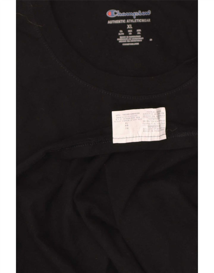 Champion Débardeur Graphique Homme XL Noir Coton