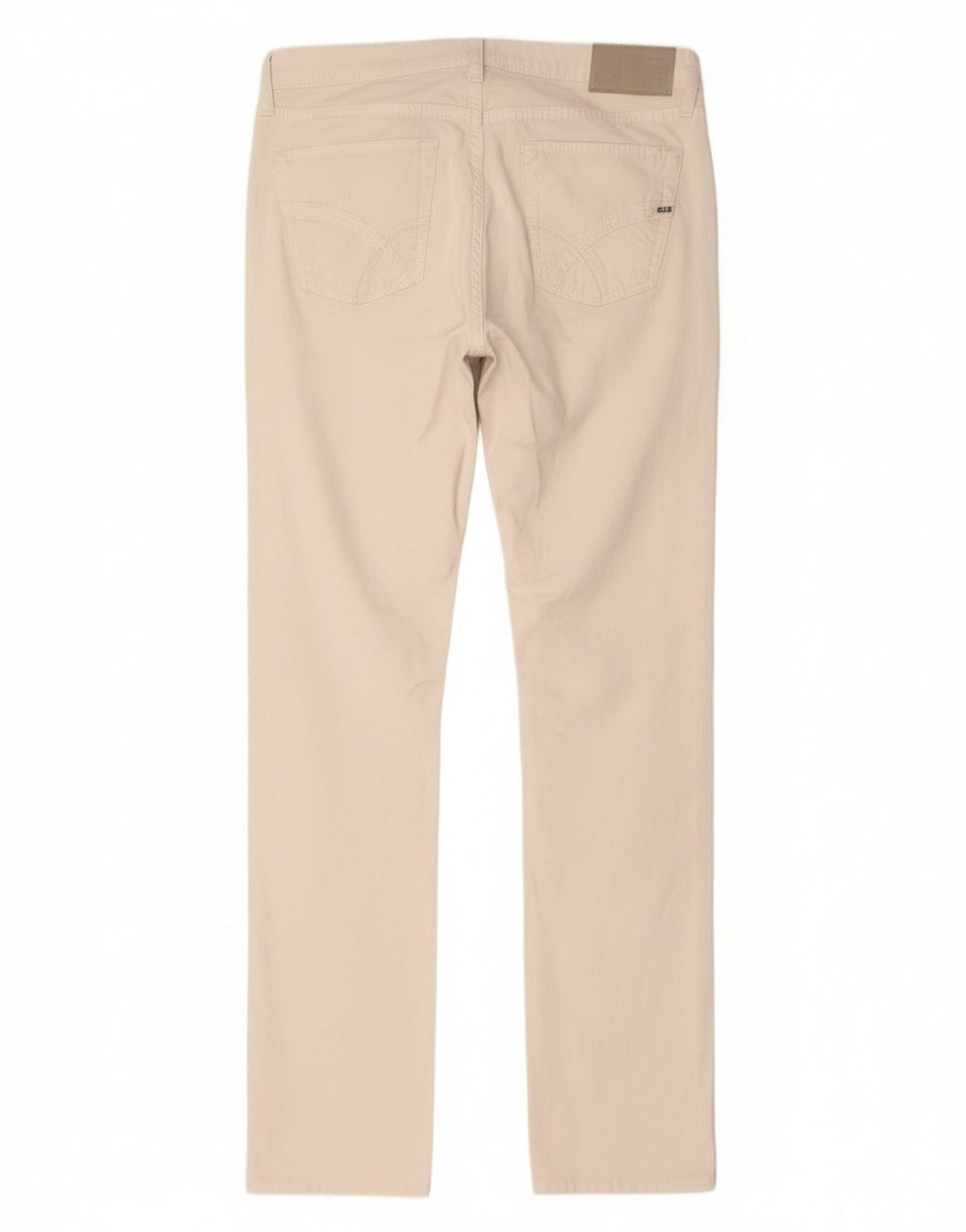 Gas Jean Slim Albert Femme W29 L34 Coton Blanc