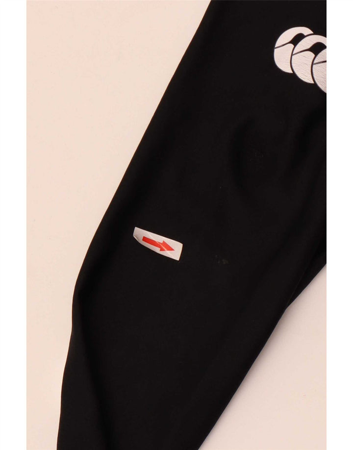 Canterbury Leggings graphiques pour garçons 9-10 ans Noir moyen Polyester