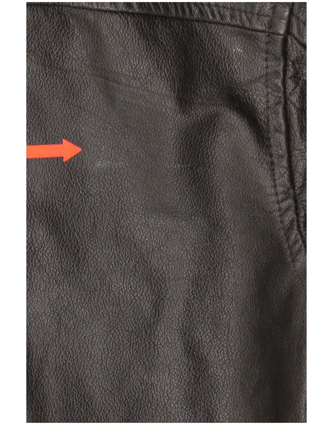 4 You Veste en cuir pour homme UK 38 Cuir noir moyen