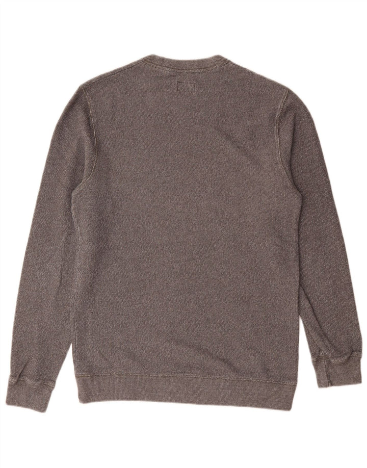 Jack Wills Sweat-Shirt Graphique Homme Gris Moyen Coton