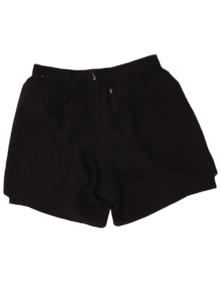 Short de sport Nike Dri Fit pour femme, grand, noir, polyester