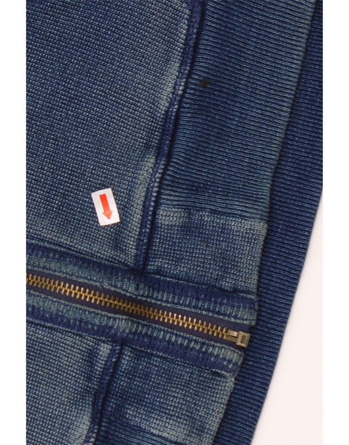 FAT FACE Sweat à Capuche Zippé Homme Bleu Marine Moyen Coton