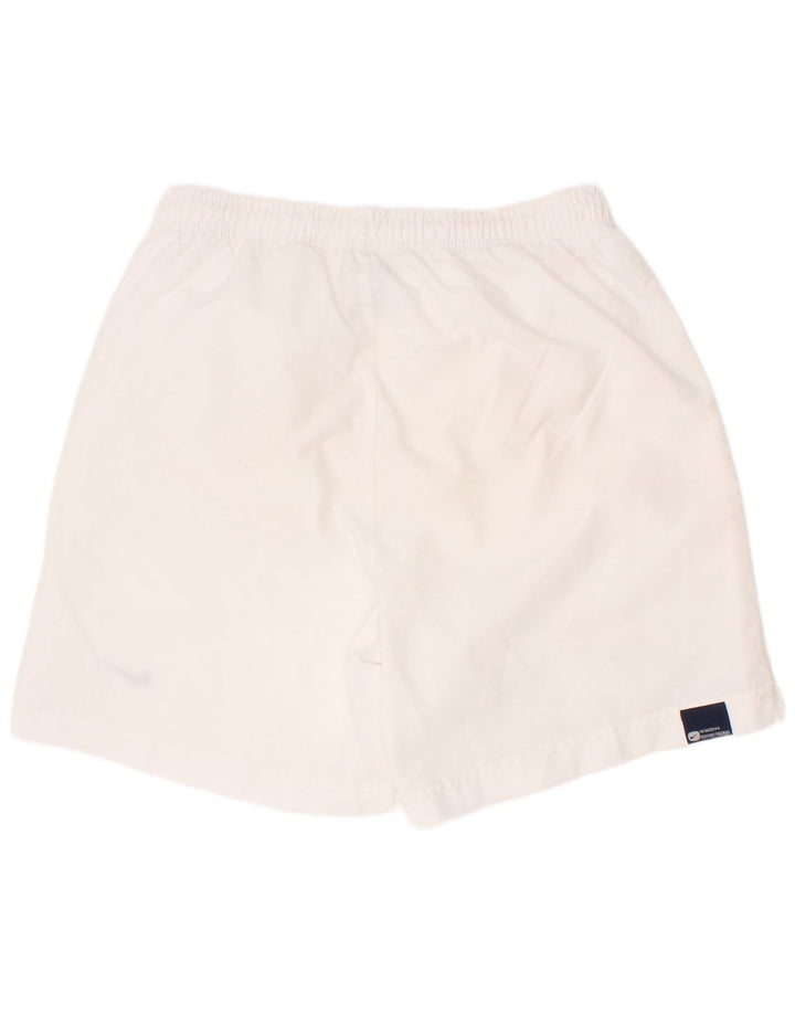 Nike Short de sport pour garçon 12-13 ans Blanc Taille L