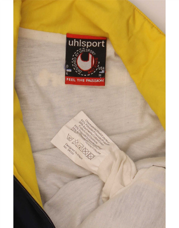 Uhlsport Veste de Survêtement Graphique Homme Bleu Marine Moyen Colourblock