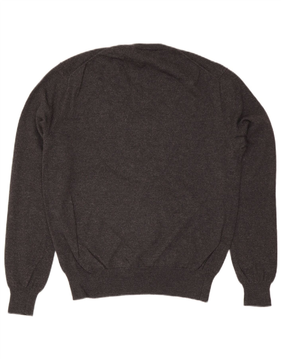 Polo Ralph Lauren Pull Col V Homme Gris Moyen Laine
