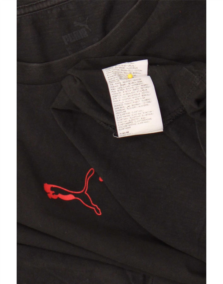 Puma T-Shirt Homme Top XL Noir Coton