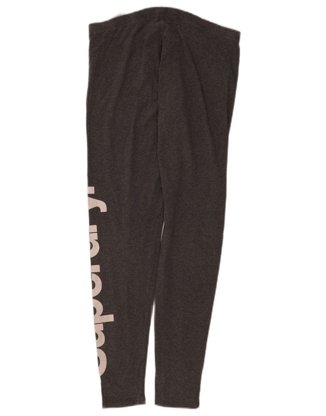 Superdry Legging Graphique Femme UK 8 Petit Gris Coton