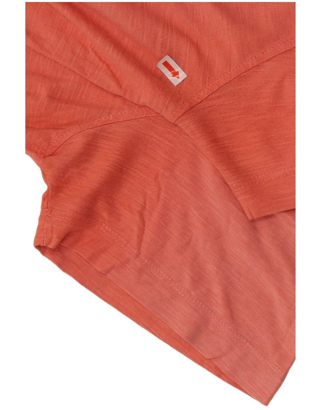 Timberland T-Shirt Regular Fit Homme Orange Moyen Coton