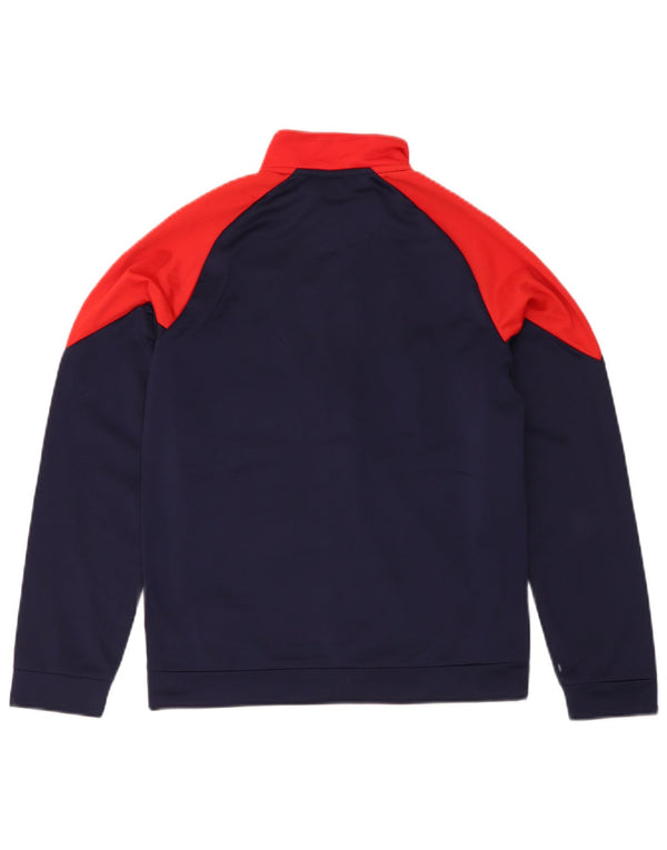 Puma Veste de Survêtement Graphique Garçon 13-14 Ans Bleu Marine Colorblock